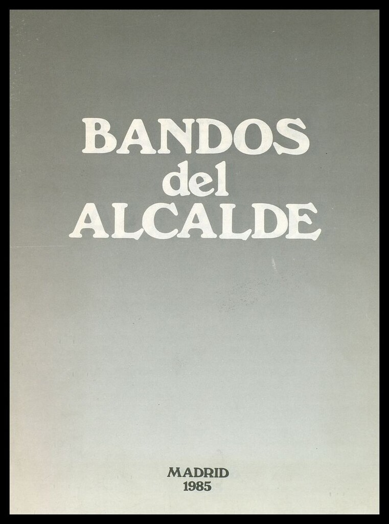 Miniatura de Bandos del Alcalde