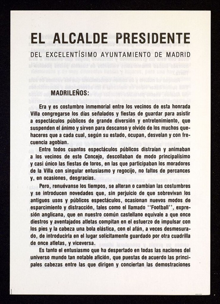 Miniatura de Bando sobre el Campeonato mundial de fútbol 1982