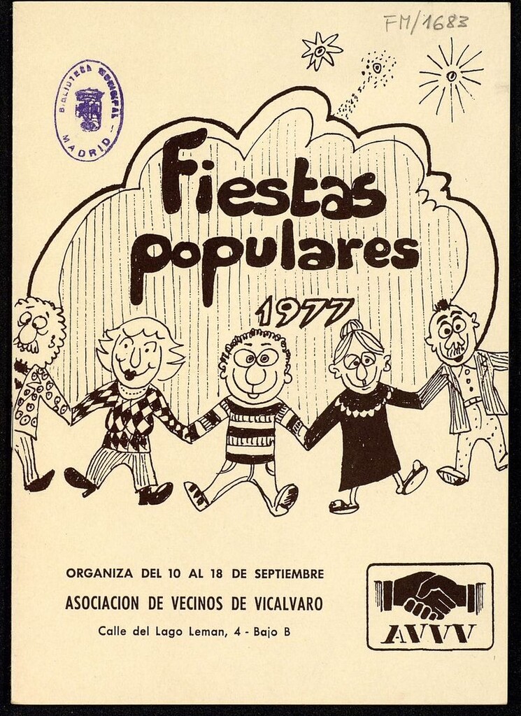 Miniatura de Fiestas populares 1977