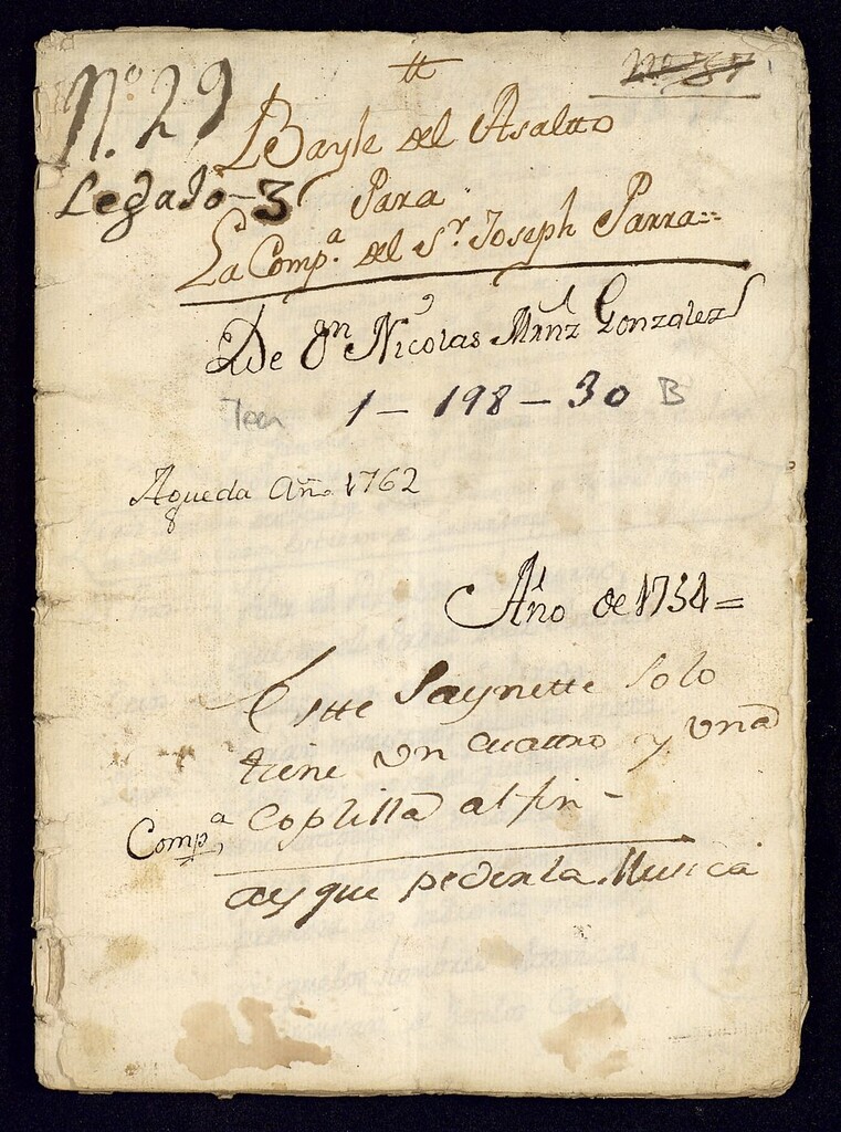 Miniatura de El asalto Bayle para La Compañía del Sr. Joseph Parra de Dn. Nicolás Martínez González