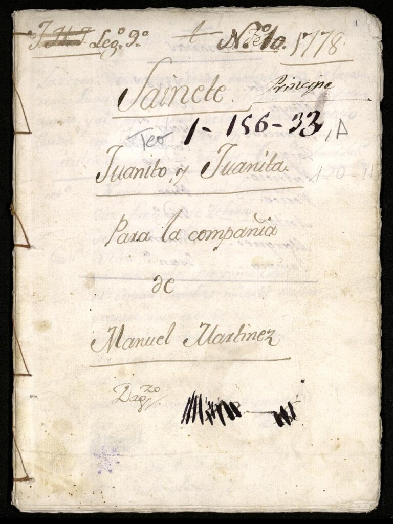 Miniatura de Sainete, Juanito y Juanita