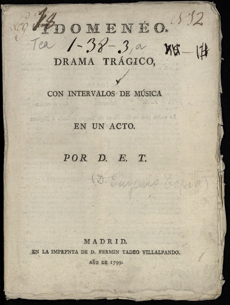 Miniatura de Idomeneo