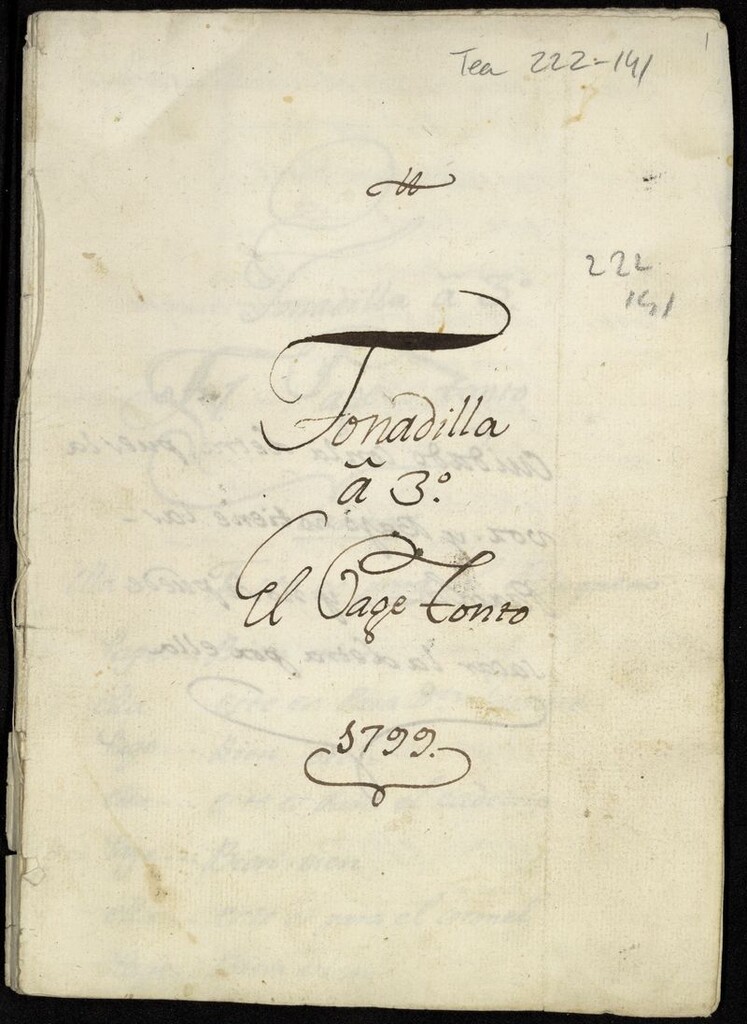Miniatura de El paje tonto