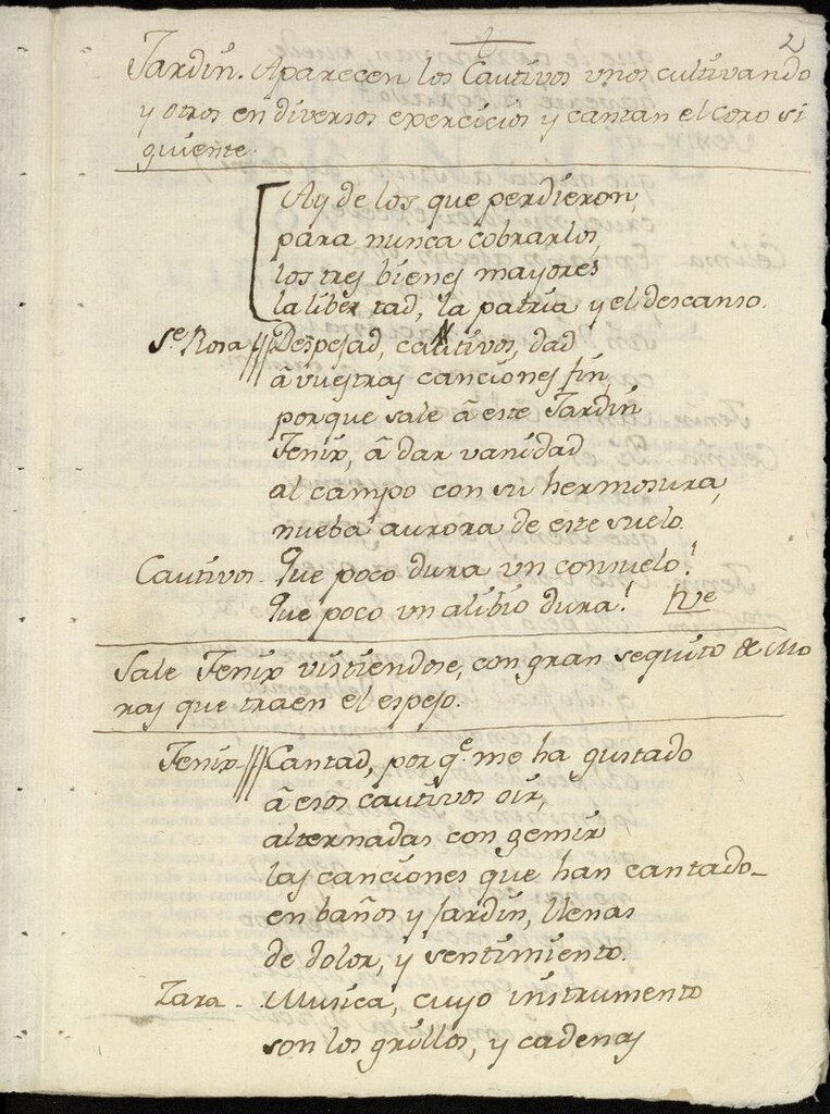 Miniatura de El príncipe constante y martir de Portugal