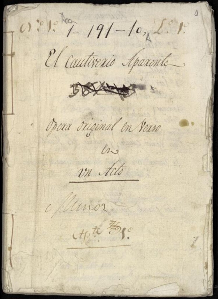 Miniatura de El cautiverio aparente