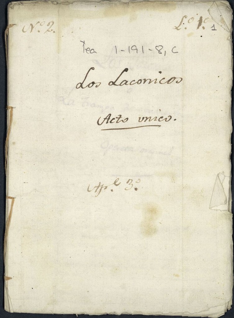 Miniatura de Los lacónicos