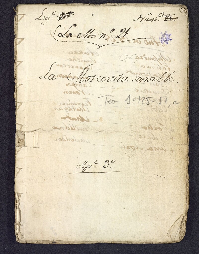 Miniatura de La Moscovita sensible