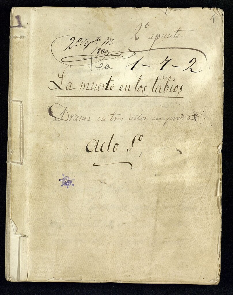 Miniatura de La muerte en los labios