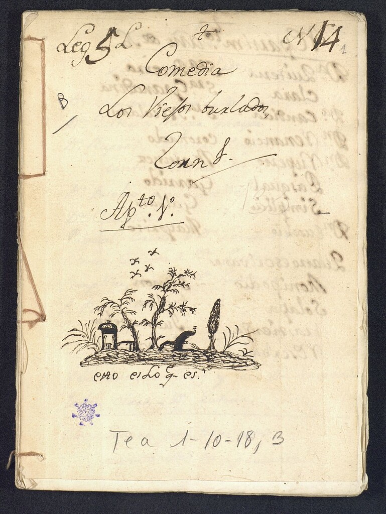 Miniatura de Los Viejos burlados