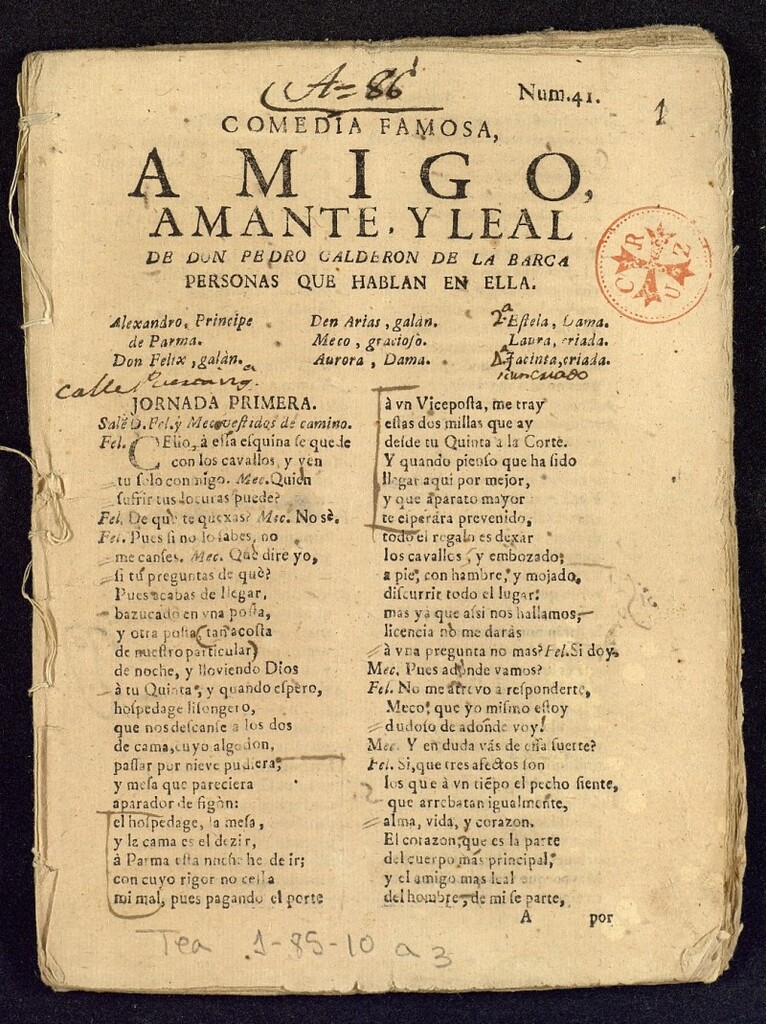 Miniatura de Amigo, amante y leal