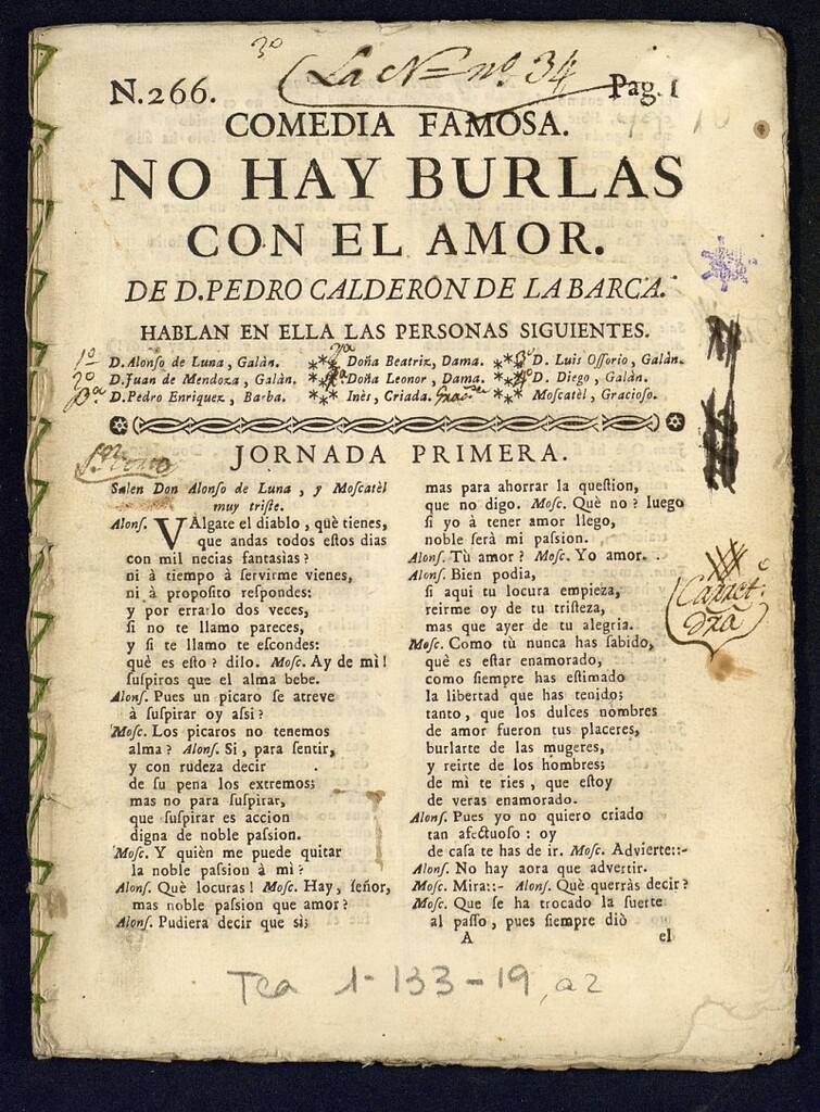 Miniatura de No hay burlas con el amor