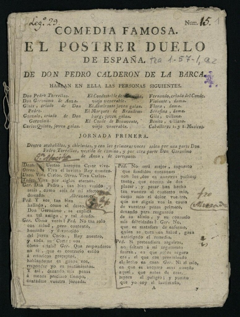Miniatura de El postrer duelo de España