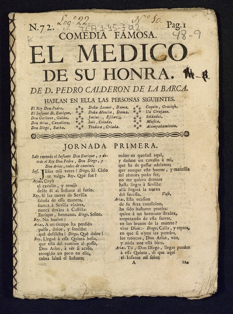 Miniatura de El médico de su honra