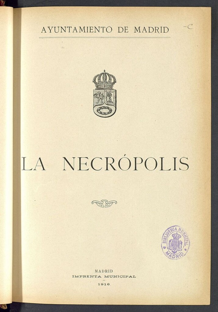 Miniatura de Memoria histórico-descriptiva del proyecto de necrópolis