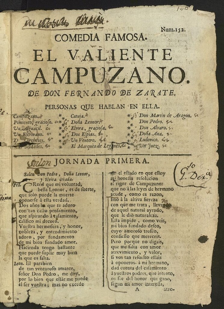 Miniatura de El valiente Campuzano