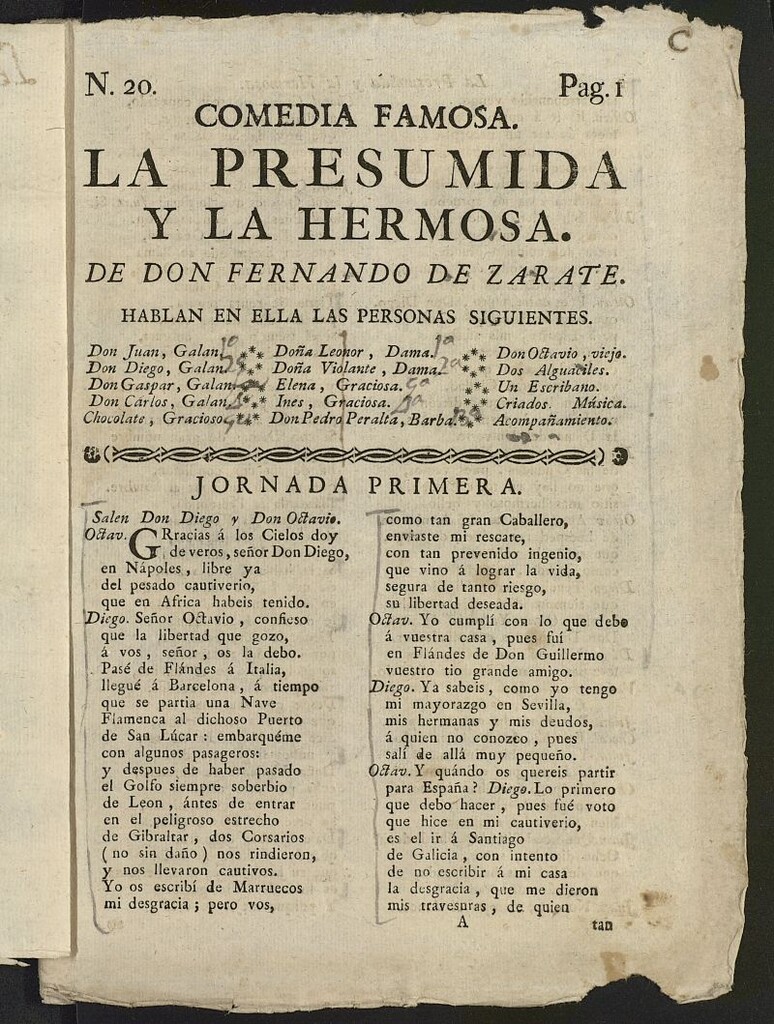 Miniatura de La presumida y la hermosa