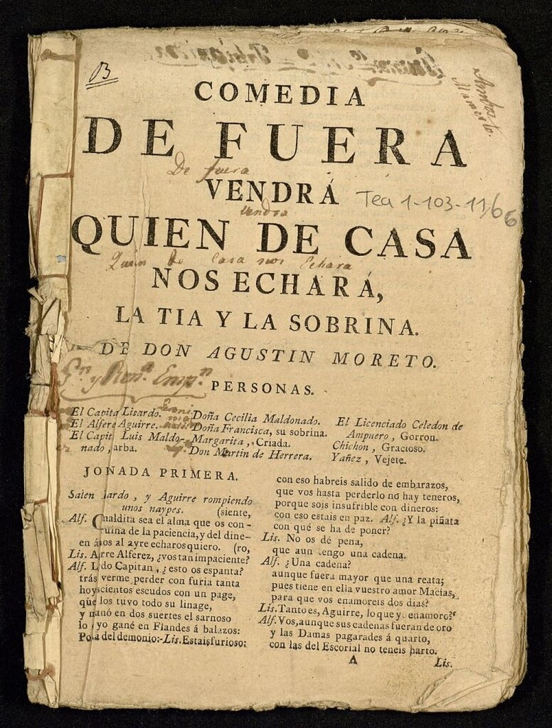 Miniatura de De fuera vendrá quién de casa nos echará