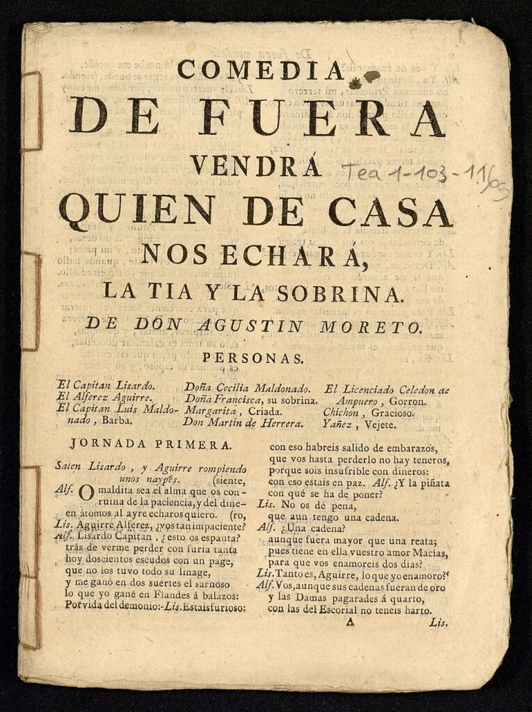 Miniatura de De fuera vendrá quién de casa nos echará