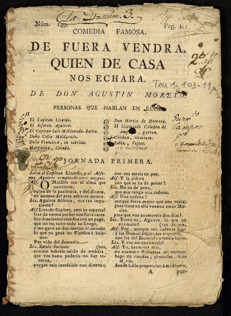 Miniatura de De fuera vendrá quién de casa nos echará