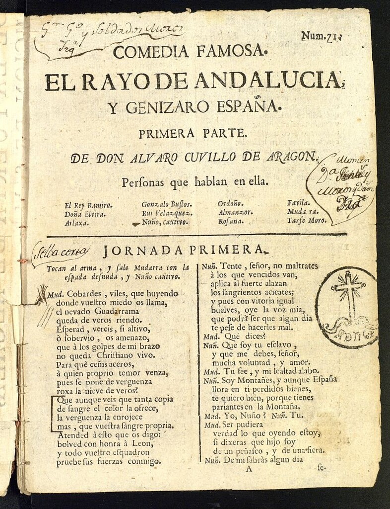 Miniatura de El rayo de Andalucía y jenízaro de España