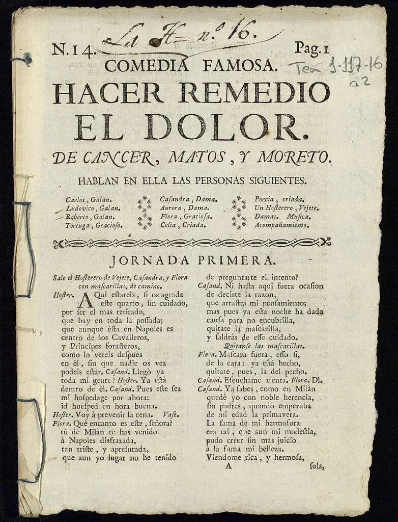 Miniatura de Hacer remedio el dolor