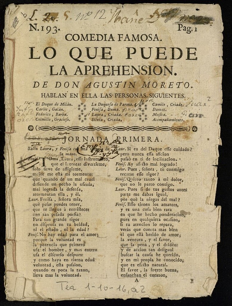 Miniatura de Lo que puede la aprehensión