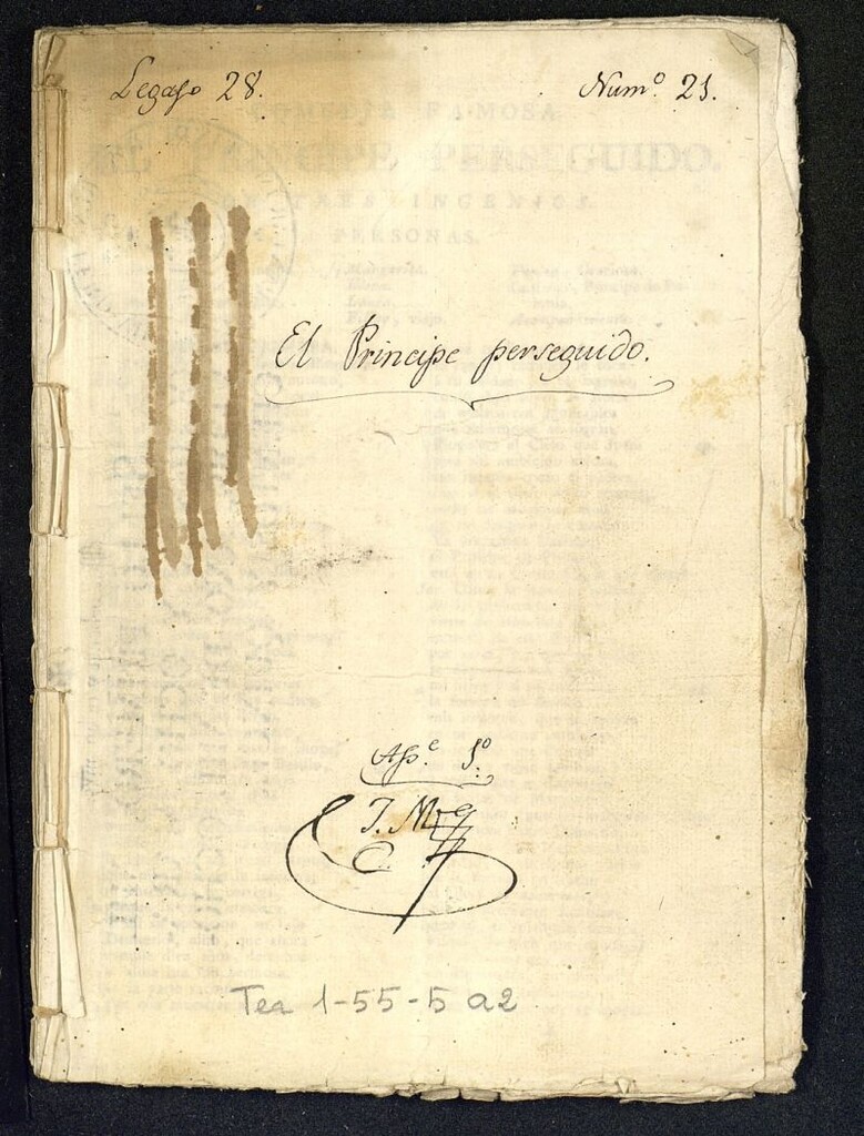 Miniatura de El principe perseguido