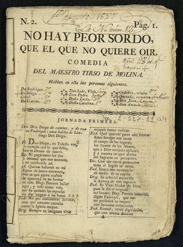 Miniatura de No hay peor sordo que el que no quiere oir