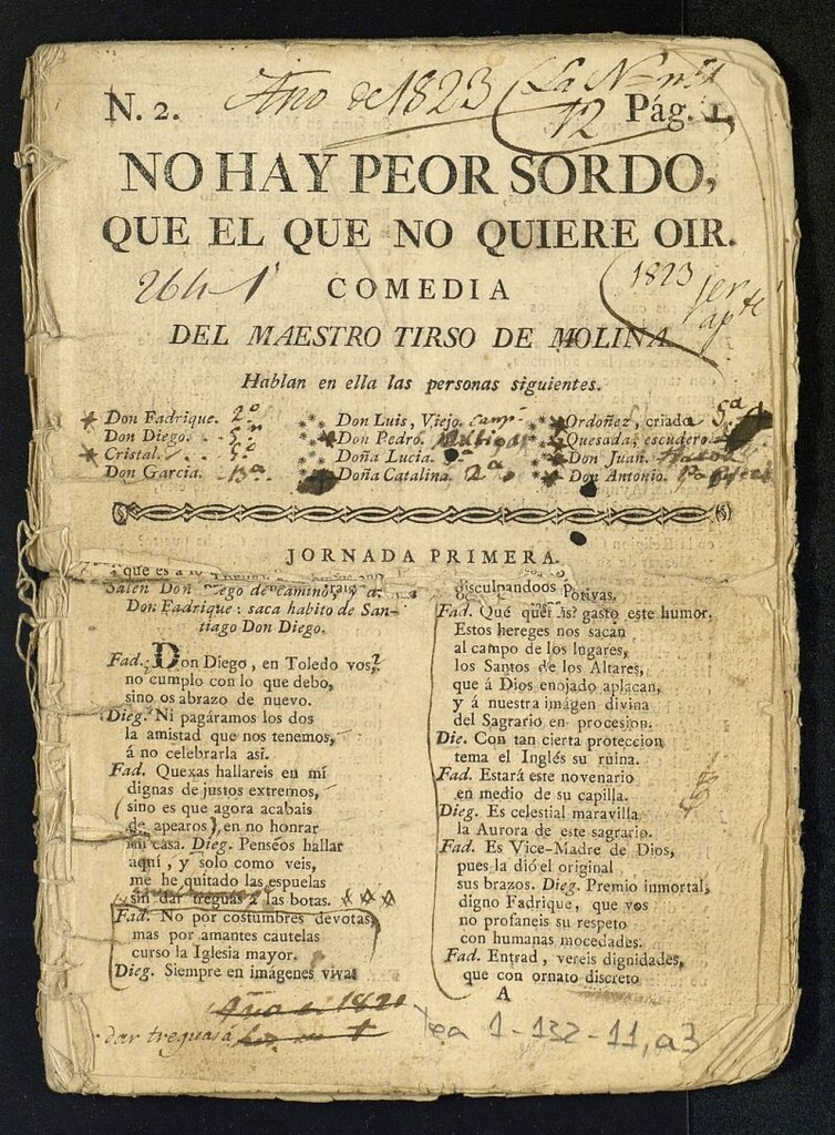 Miniatura de No hay peor sordo que el que no quiere oir