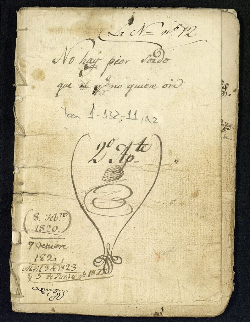 Miniatura de No hay peor sordo que el que no quiere oir