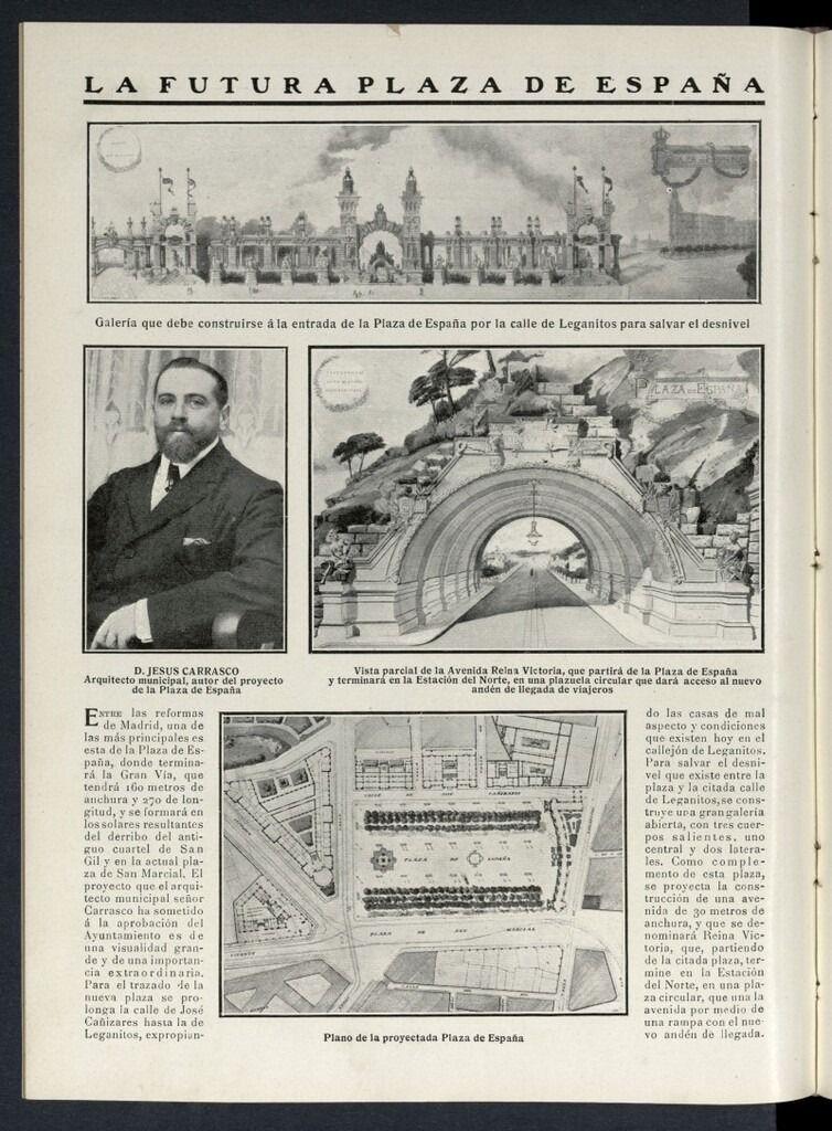 Miniatura de La futura plaza de España