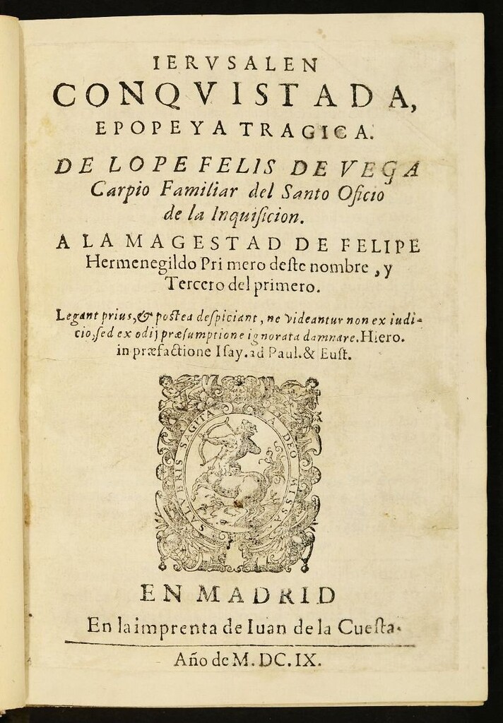 Miniatura de Jerusalén conquistada: epopeya tragica