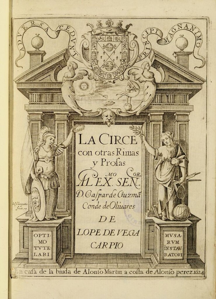 Miniatura de La Circe con otras rimas y prosas...