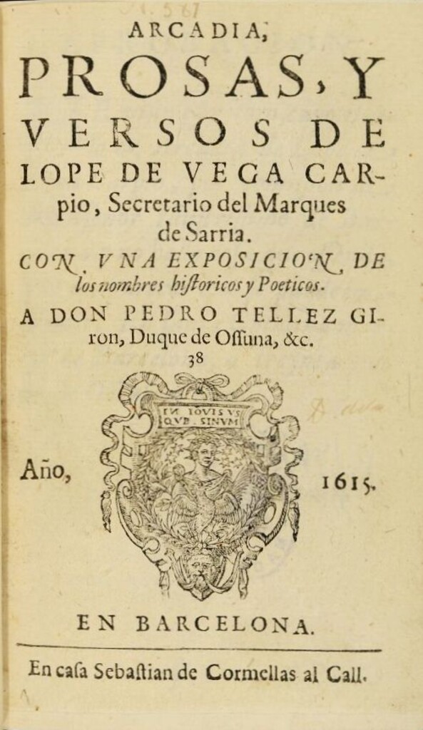 Miniatura de Arcadia: prosas y versos