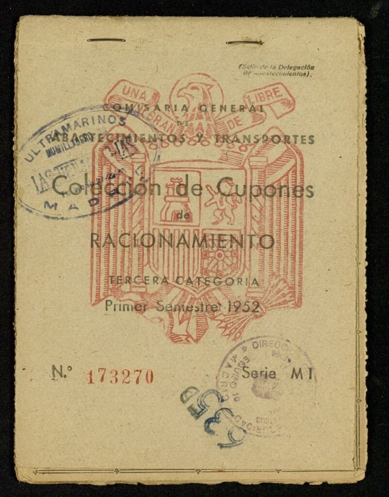 Miniatura de Colección de cupones de racionamiento: Tercera categoría