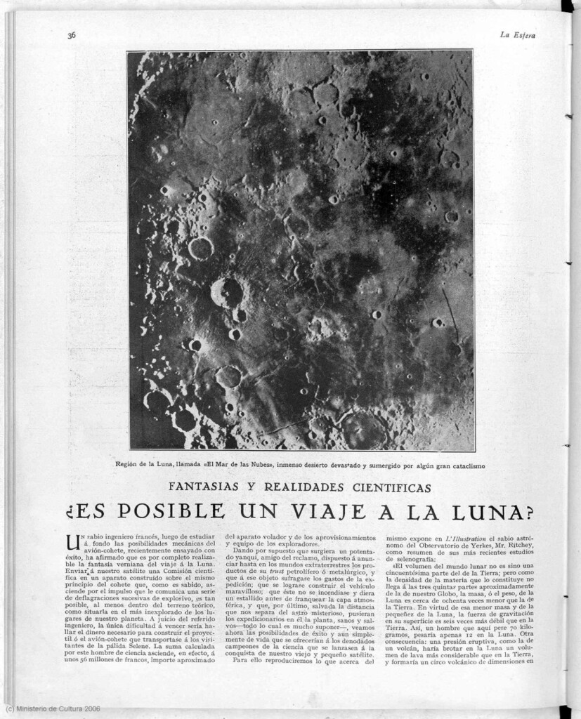 Miniatura de ¿Es posible un viaje a la Luna? : fantasías y realidades científicas