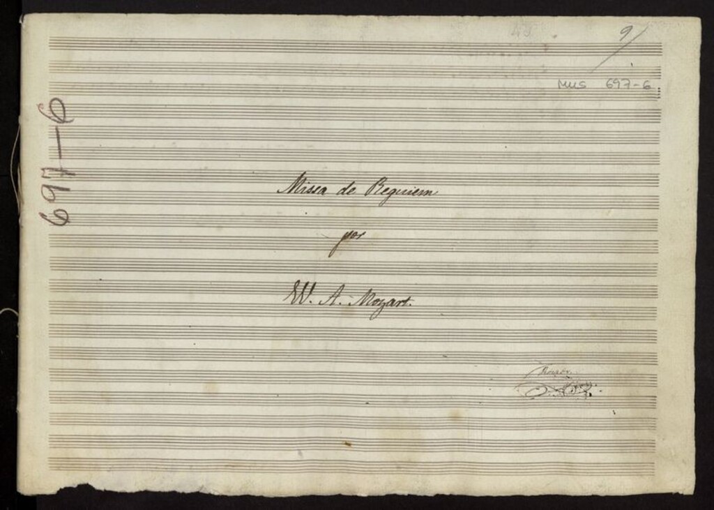 Miniatura de Missa de Requiem
