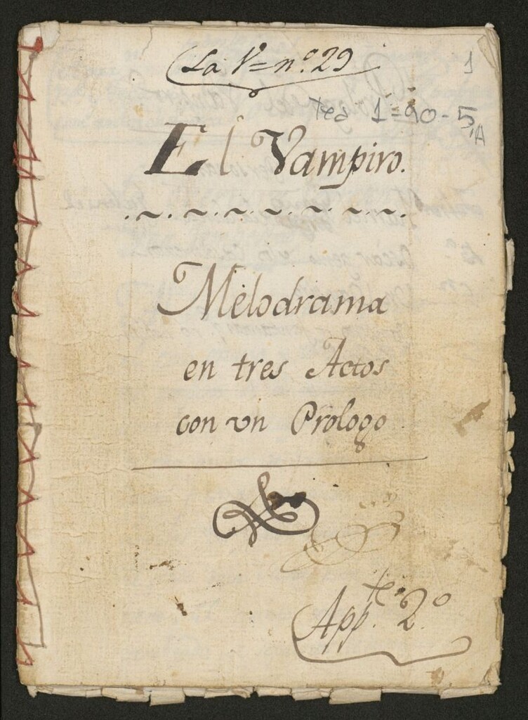 Miniatura de El Vampiro : Melodrama en tres Actos con un Prologo