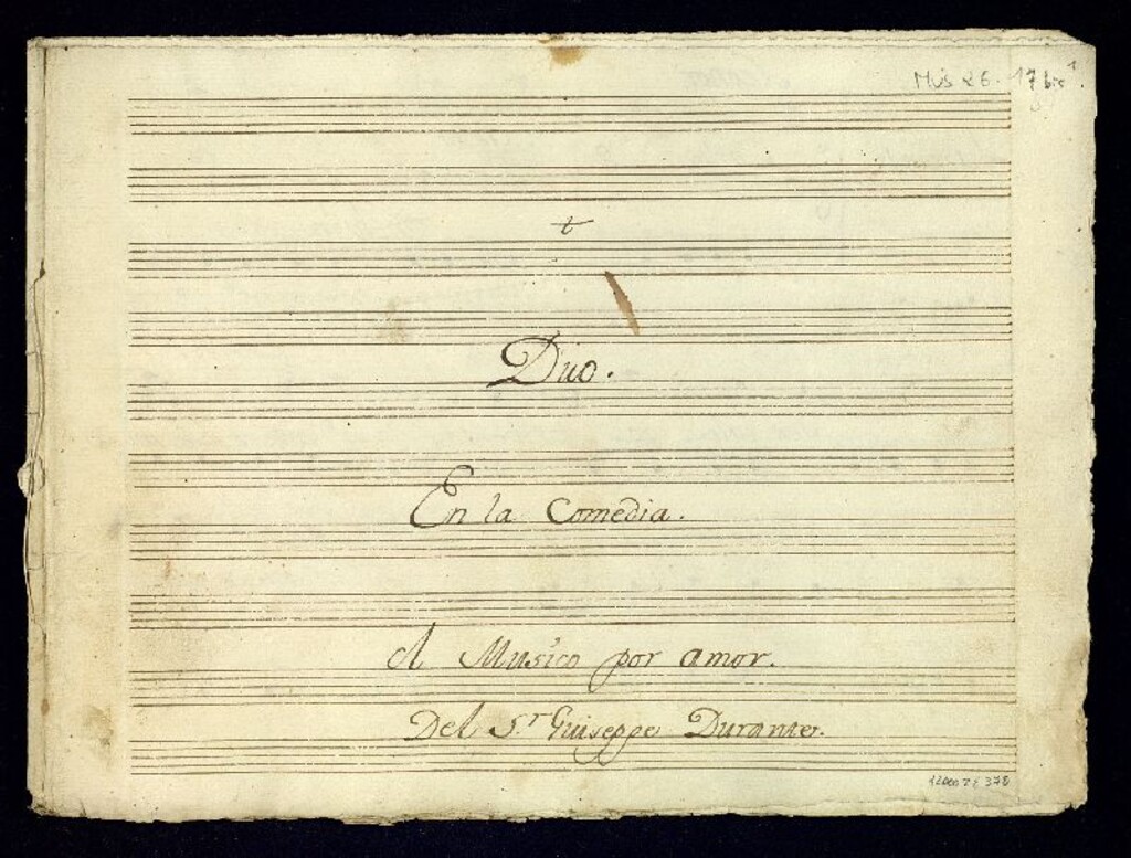Miniatura de Musico por amor