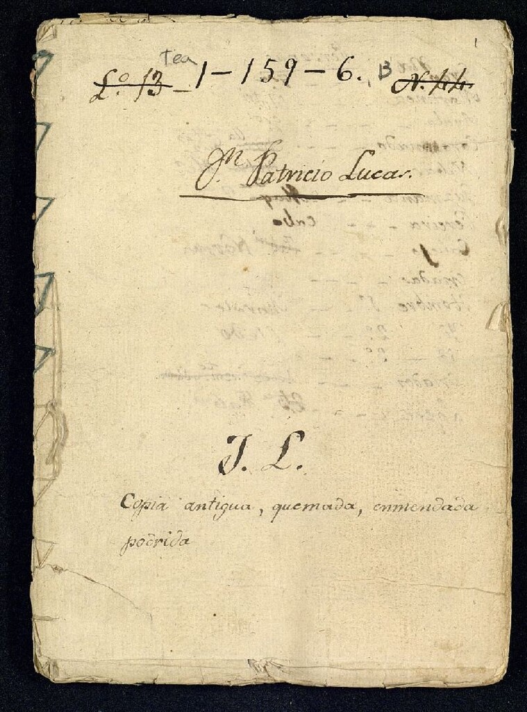 Miniatura de El caballero de Sigüenza, Don Patricio Lucas