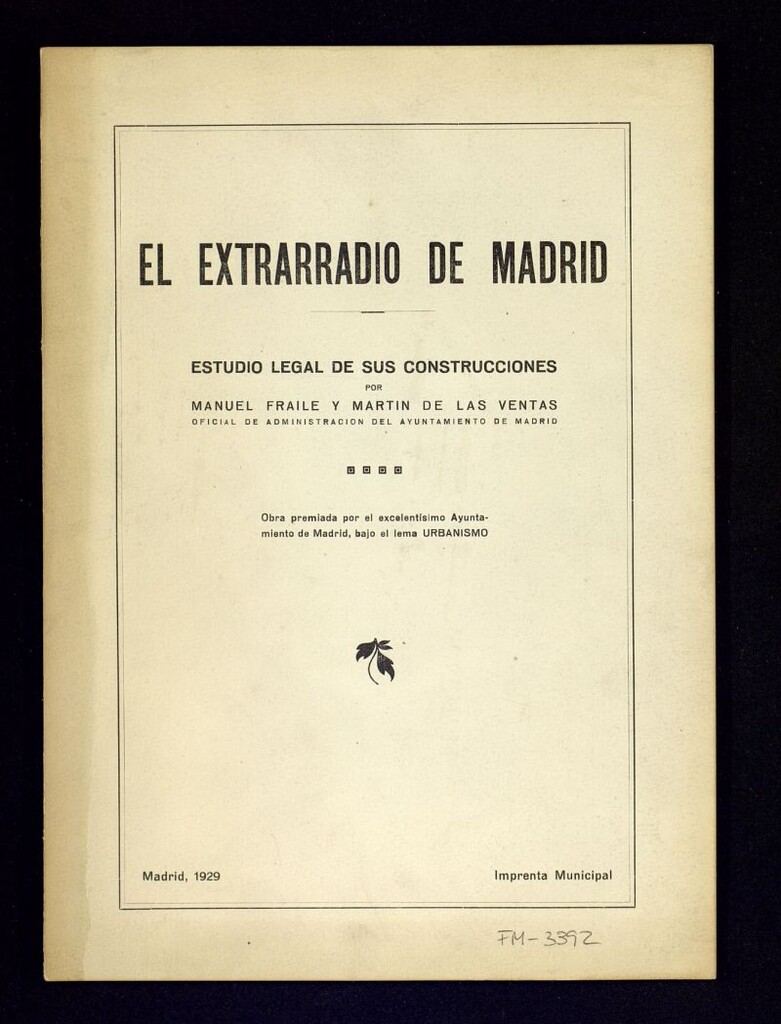 Miniatura de El extrarradio de Madrid