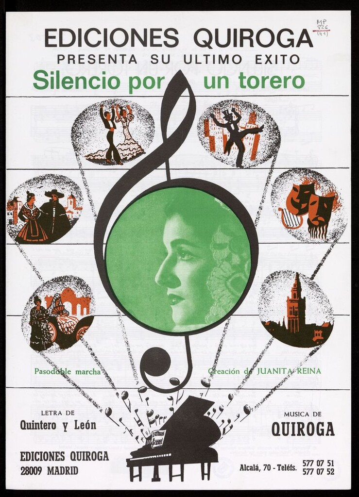 Miniatura de Silencio por un torero : pasodoble-marcha