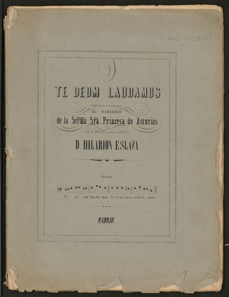 Miniatura de Te Deum laudamos