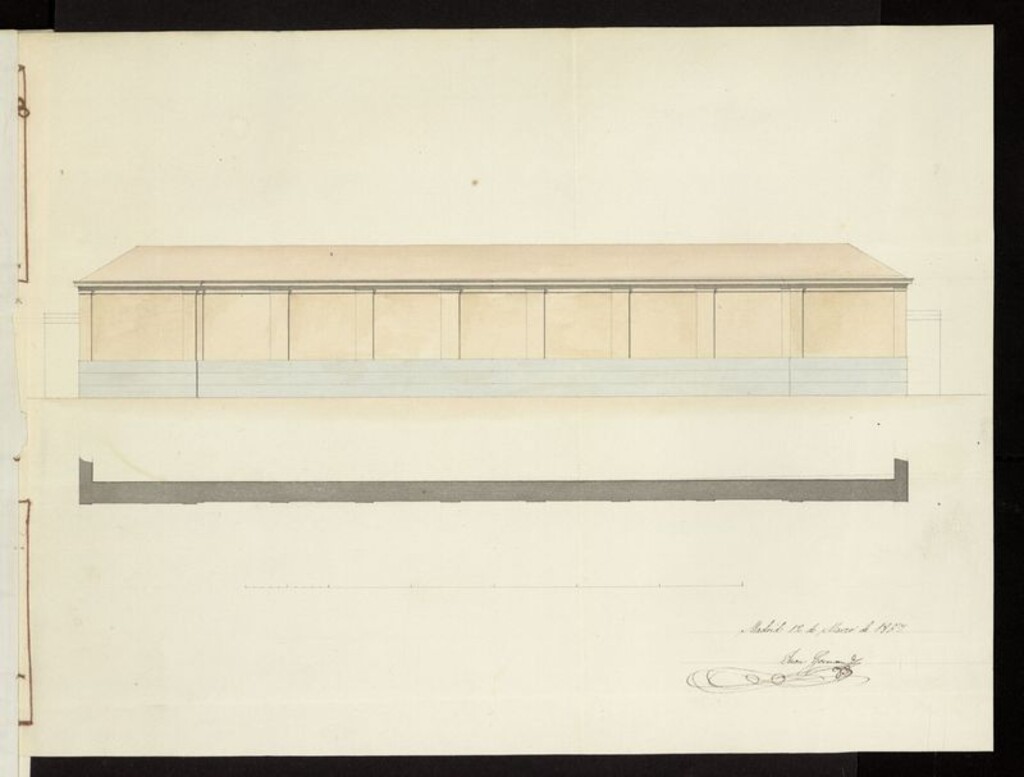 Miniatura de D. Julián Delgado, licencia para cercar el terreno de su propiedad  en las afueras del Portillo de Gilimón. (1857)