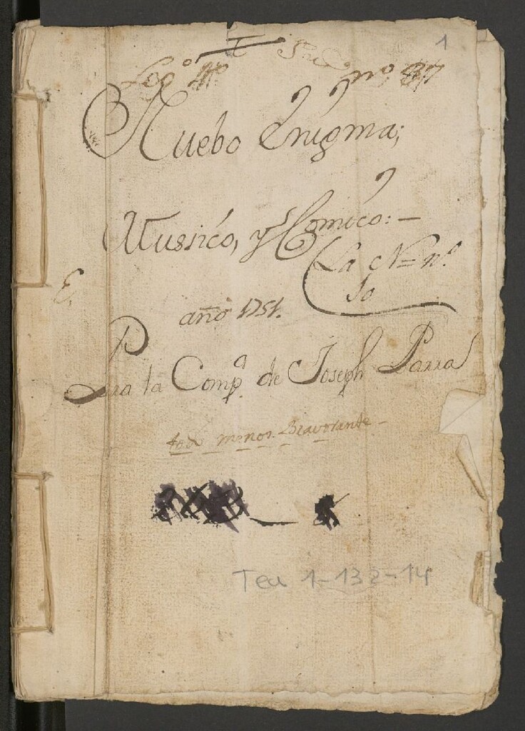 Miniatura de Enigma Musico y Comico