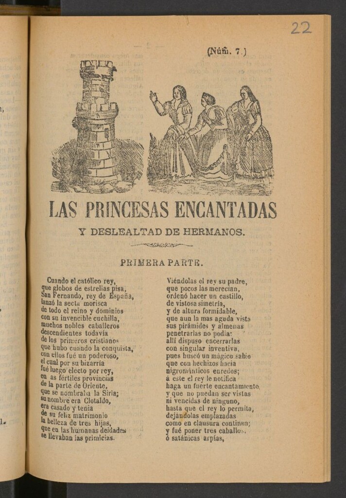 Miniatura de Las princesas encantadas y deslealtad de hermanos