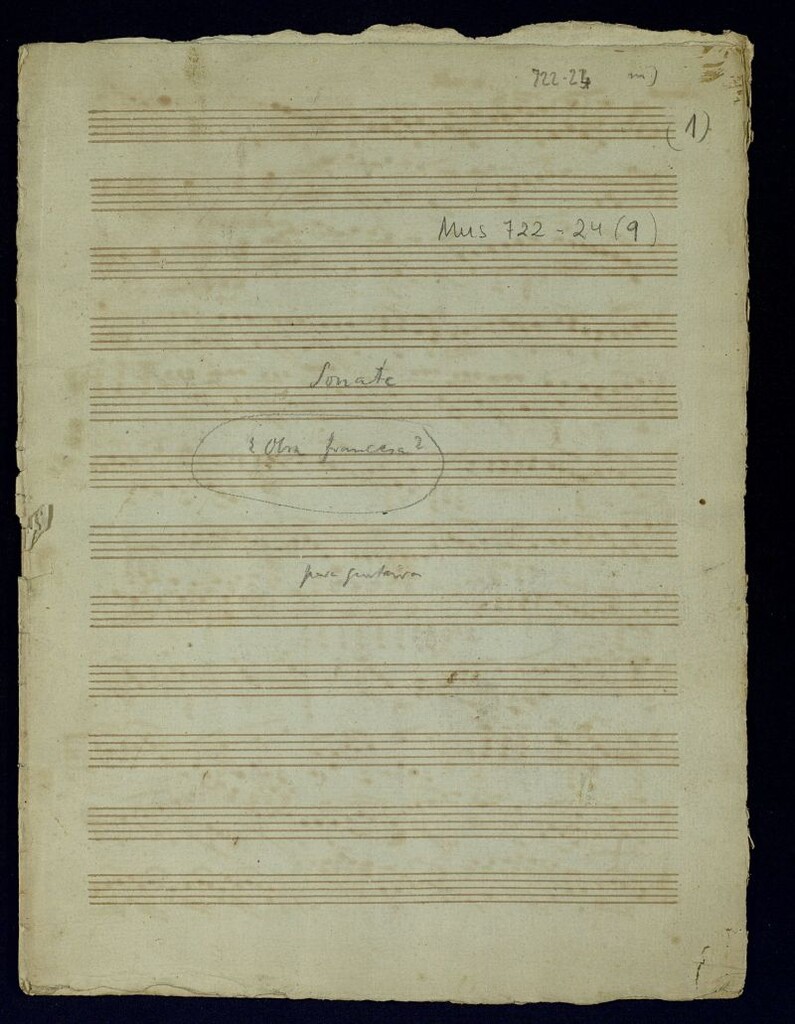 Miniatura de Sonata para guitarra