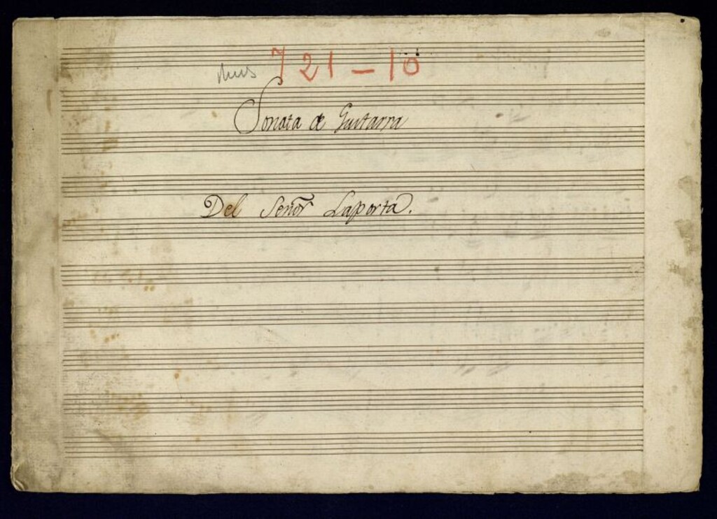 Miniatura de Sonata de guitarra