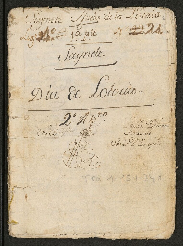 Miniatura de Saynete Nuebo de la Lotería