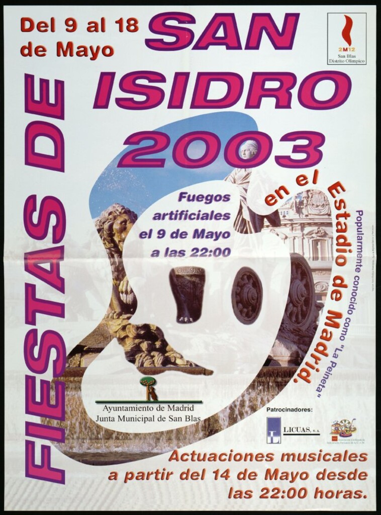 Miniatura de Fiestas de San Isidro 2003: del 9 al 18 de mayo en el Estadio de Madrid